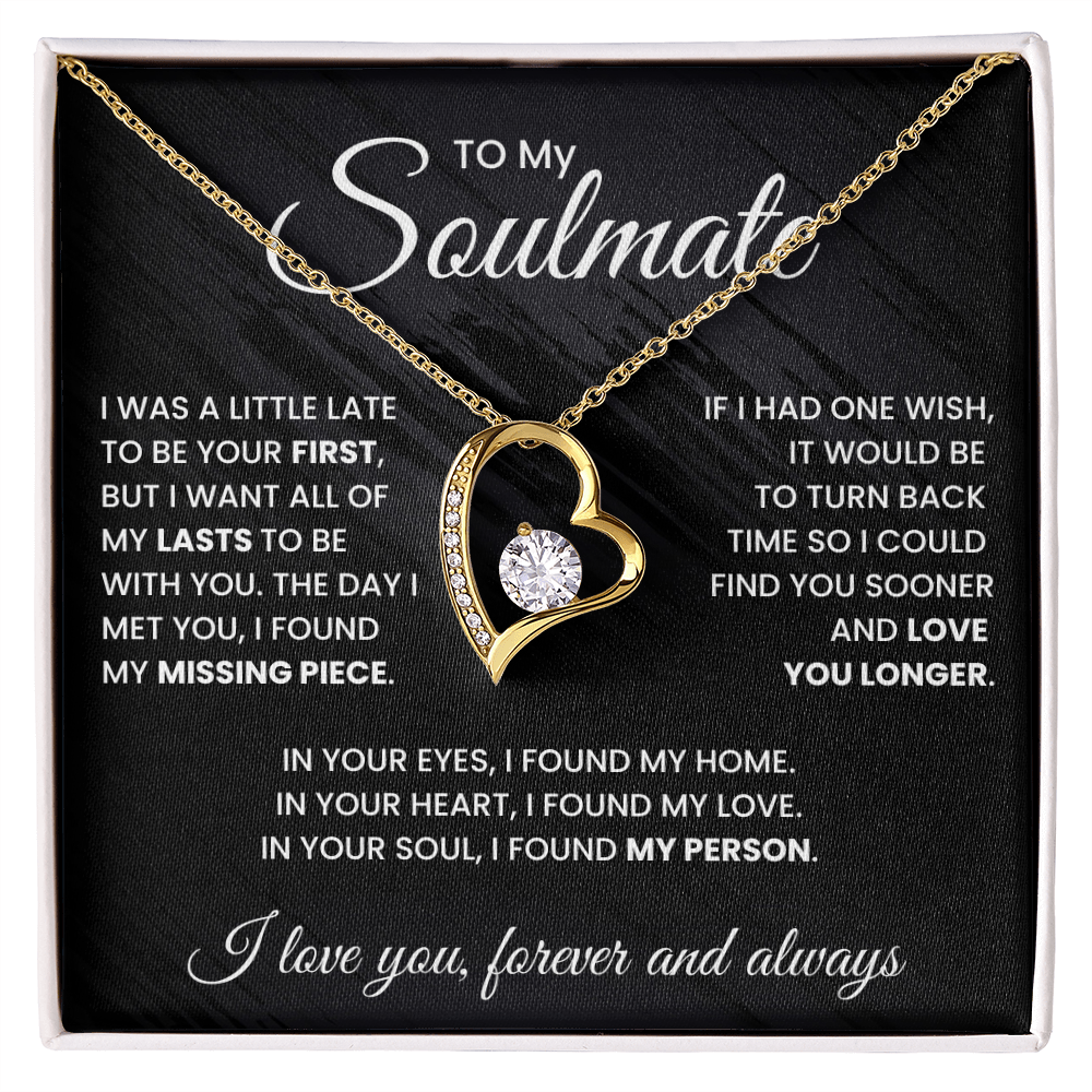 To My Soulmate  - I Found My Missing Piece