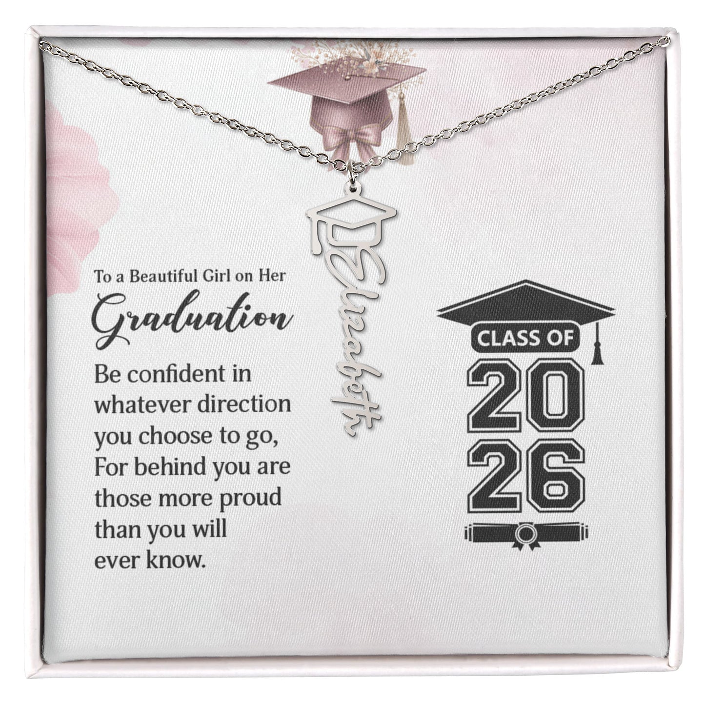 Personalized Graduation Necklace