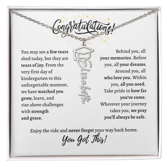 Graduation - Personalized Necklace