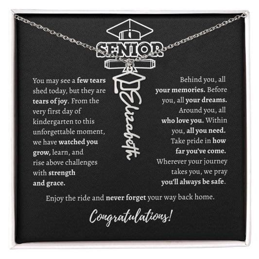 Graduating Senior - Personalized Name Necklace