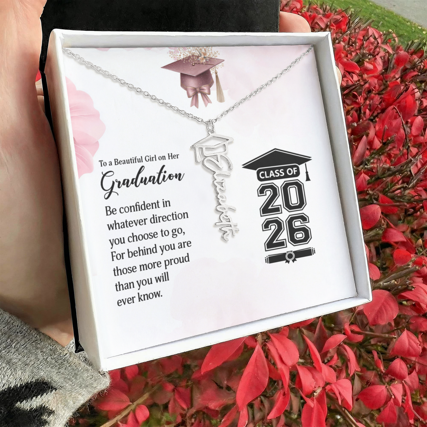 Personalized Graduation Necklace