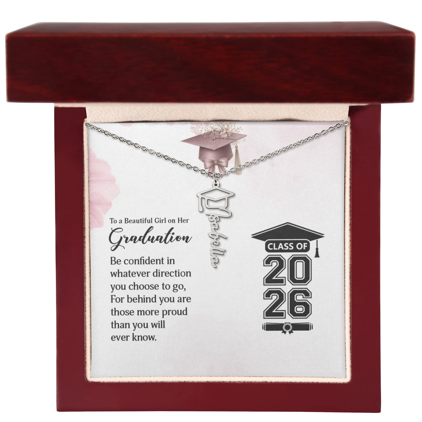 Personalized Graduation Necklace