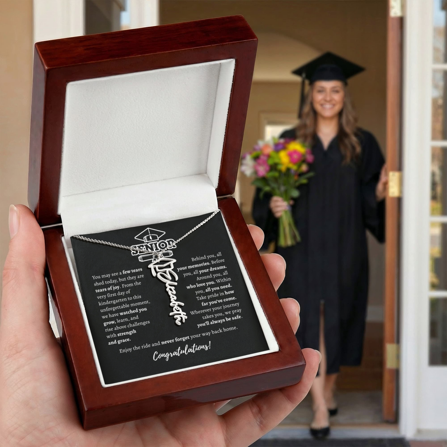 Graduating Senior - Personalized Name Necklace
