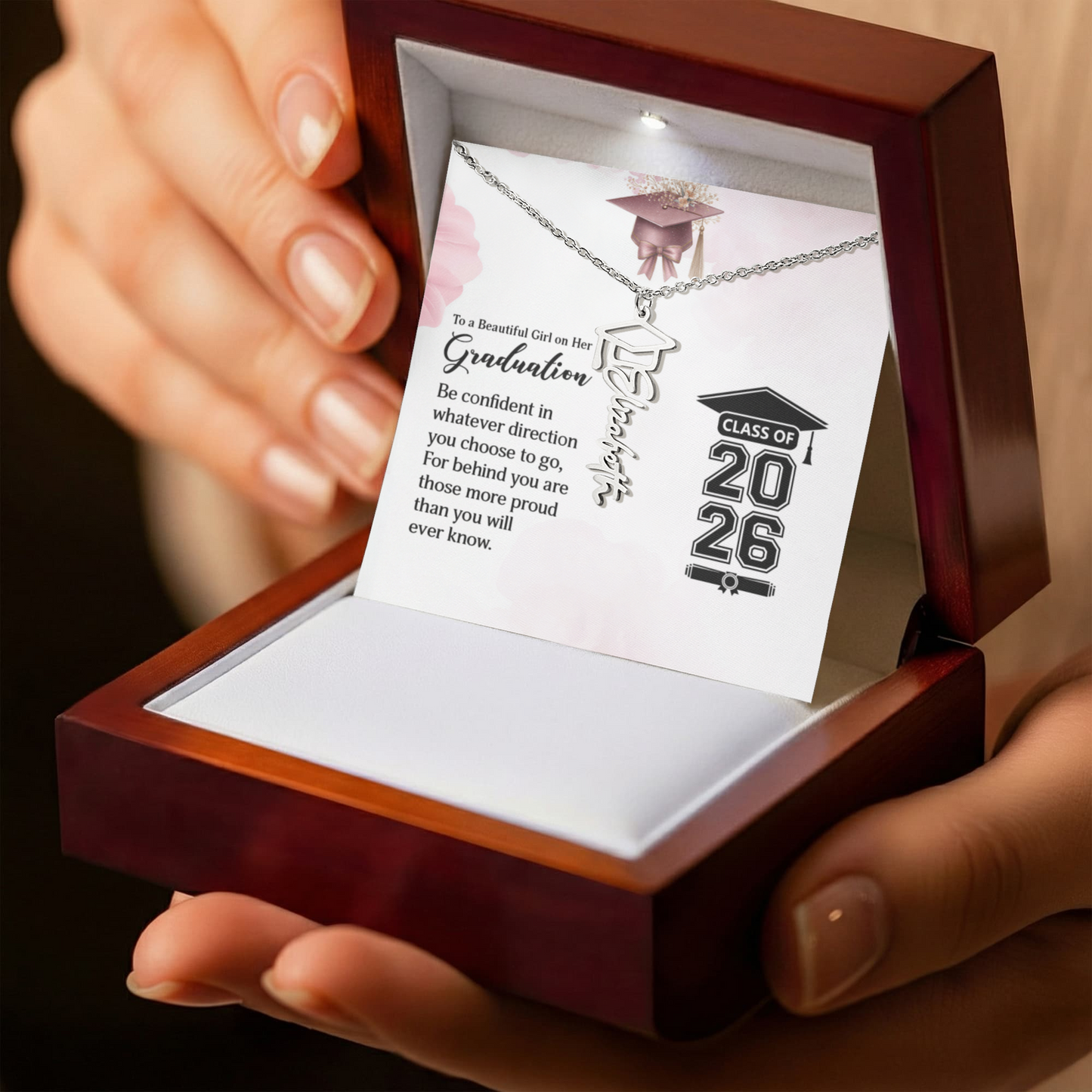 Personalized Graduation Necklace