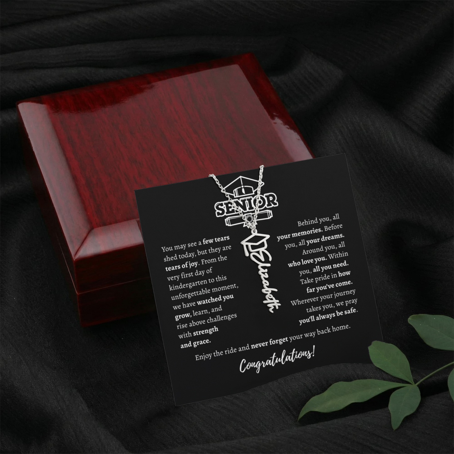 Graduating Senior - Personalized Name Necklace