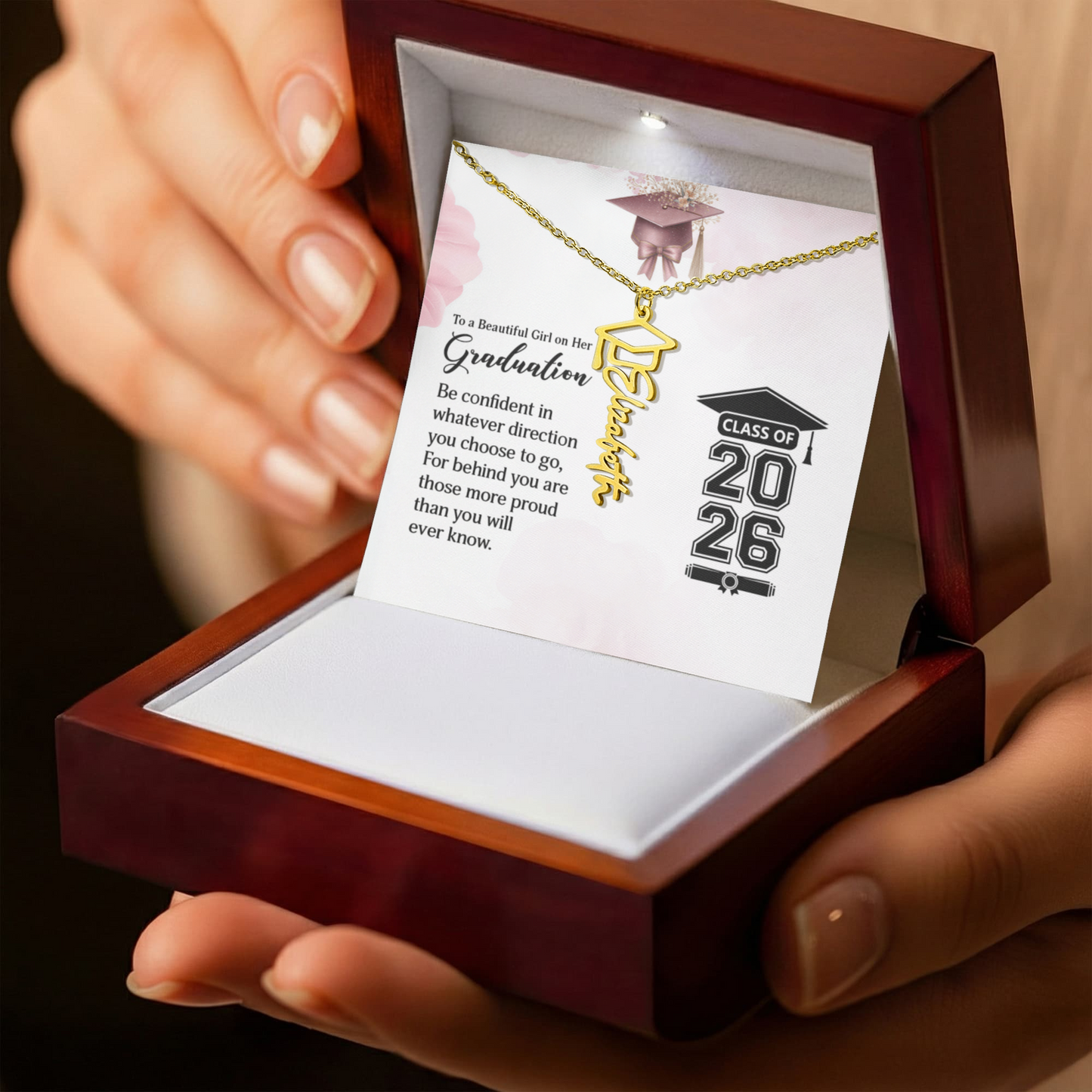 Personalized Graduation Necklace
