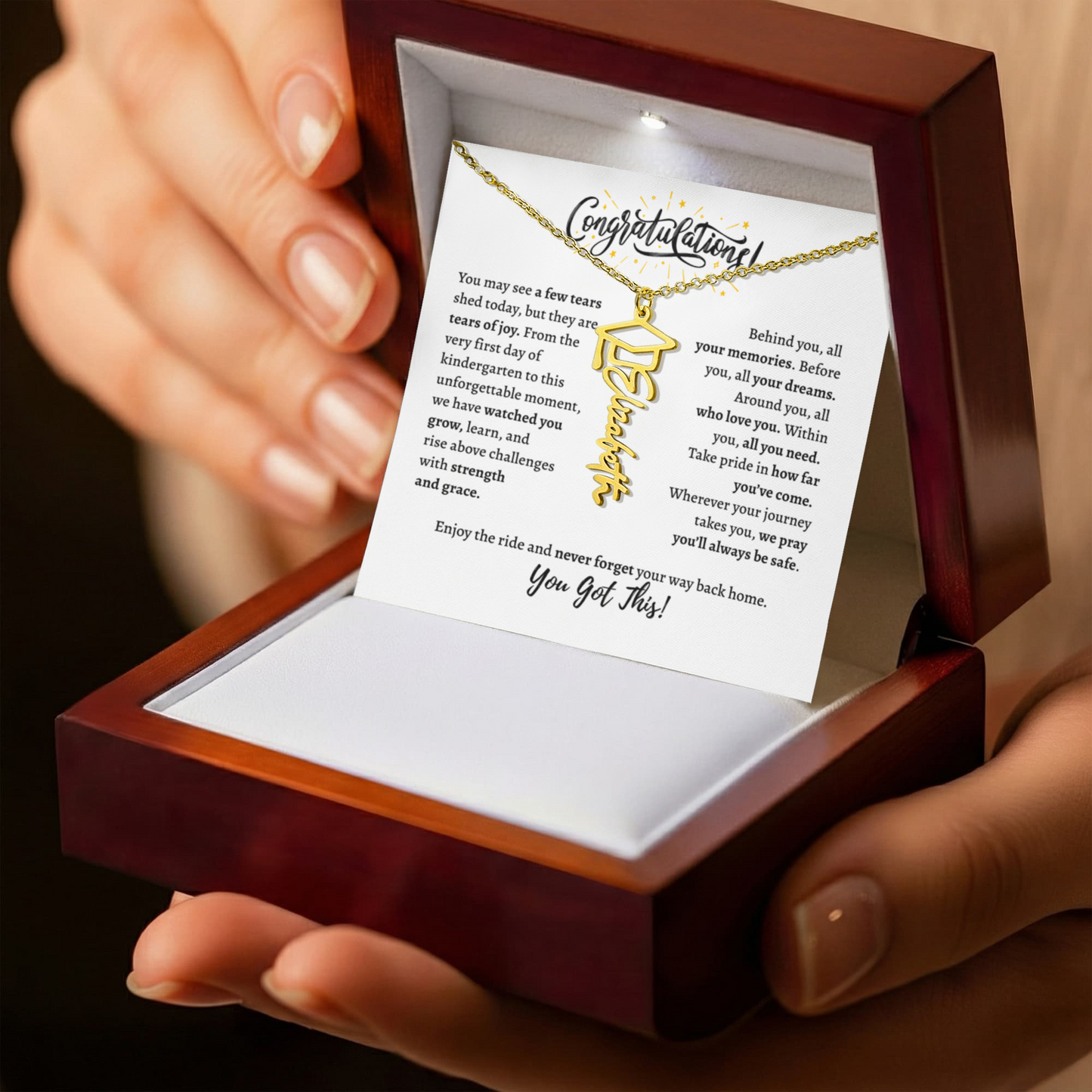 Graduation - Personalized Necklace