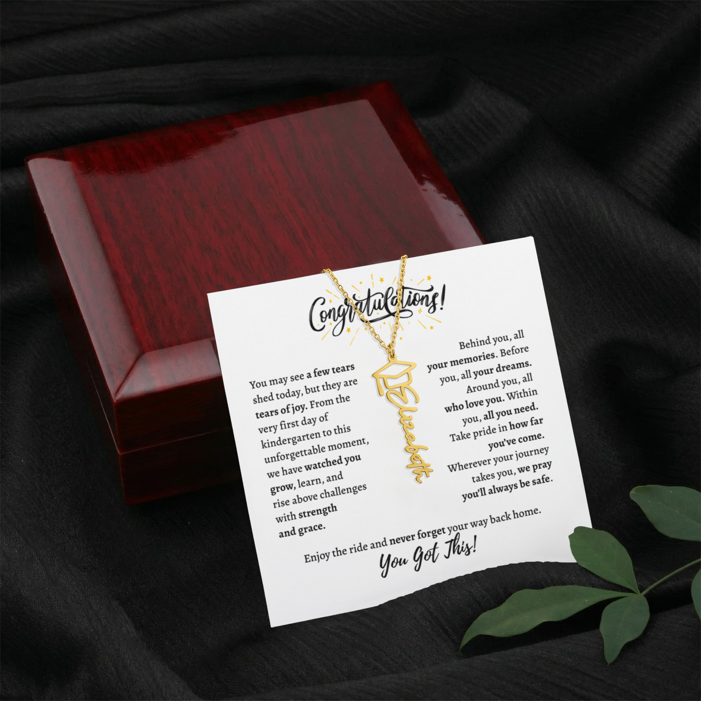 Graduation - Personalized Necklace